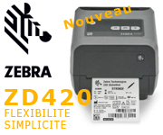 Imprimante de bureau Zebra ZD420