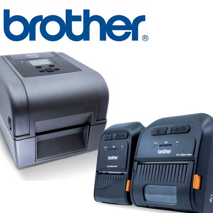 BROTHER - PTD610BTVPYP1 - Pt-d610btvp p-touch tape labelprinter lcd 180 dpi 24mm