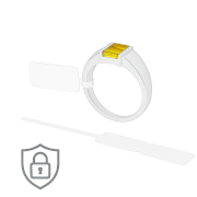 etiquette blanche bijoux bijouterie antifraude destructible anti contrefacon
