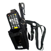 etui holster terminal gun code barre