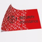 étiquettes sécurité VOID sans résidu