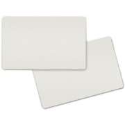 carte badge pvc argent