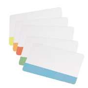 Carte plastique PVC bandeau couleur