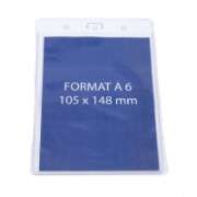 Porte badges grand format A6