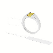 etiquette  transparente bijoux bijouterie  boucle 