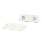 étiquettes boucle d'oreilles 2 trous 