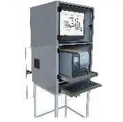 Armoire de protection poussière eau humidité écran panel PC imprimante étiquette