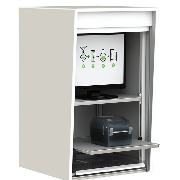Armoire de protection étanche agro alimentaire IP65 imprimante étiquette écran