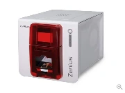 Ancienne imprimante compacte Evolis Zenius pour cartes et badges PVC