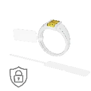 etiquette blanche bijoux bijouterie antifraude destructible anti contrefacon