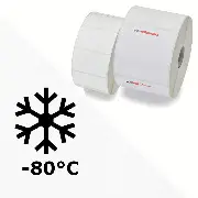 étiquette thermique direct congélation froid frigo ultra basse température ULT