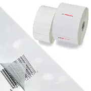 rouleau étiquette adhésive transparente polyester zebra toshiba sato