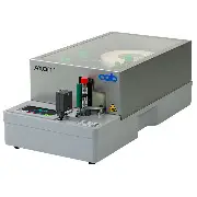 machine de dépose d étiquette sur tube flacon AXON 1 1.1 1.2 de CAB