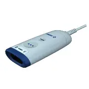 Scanner sans-fil Zebra CS6080 sur base Qi.
