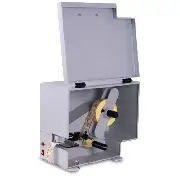 cabine coffret capot protection poussière distributeur étiquette adhésives