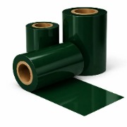 ruban vert mousse étiquetage code barre