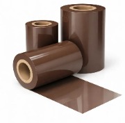 ruban film transfert thermique couleur brun marron