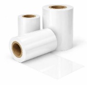 ruban film transfert blanc near edge