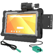 support alimenté voiture camion bateau  tablette industrielle getac zx80