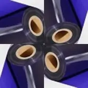 ruban cire r?sine violet