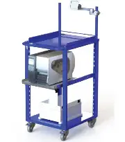 Aper&ccedil;u Chariot mobile logistique A3CMOBL1