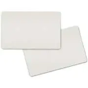 carte badge pvc argent