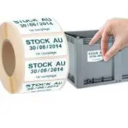 &eacute;tiquettes enlevables amovible repositionnable
