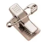 Clip adh&eacute;sif pour cartes et badges