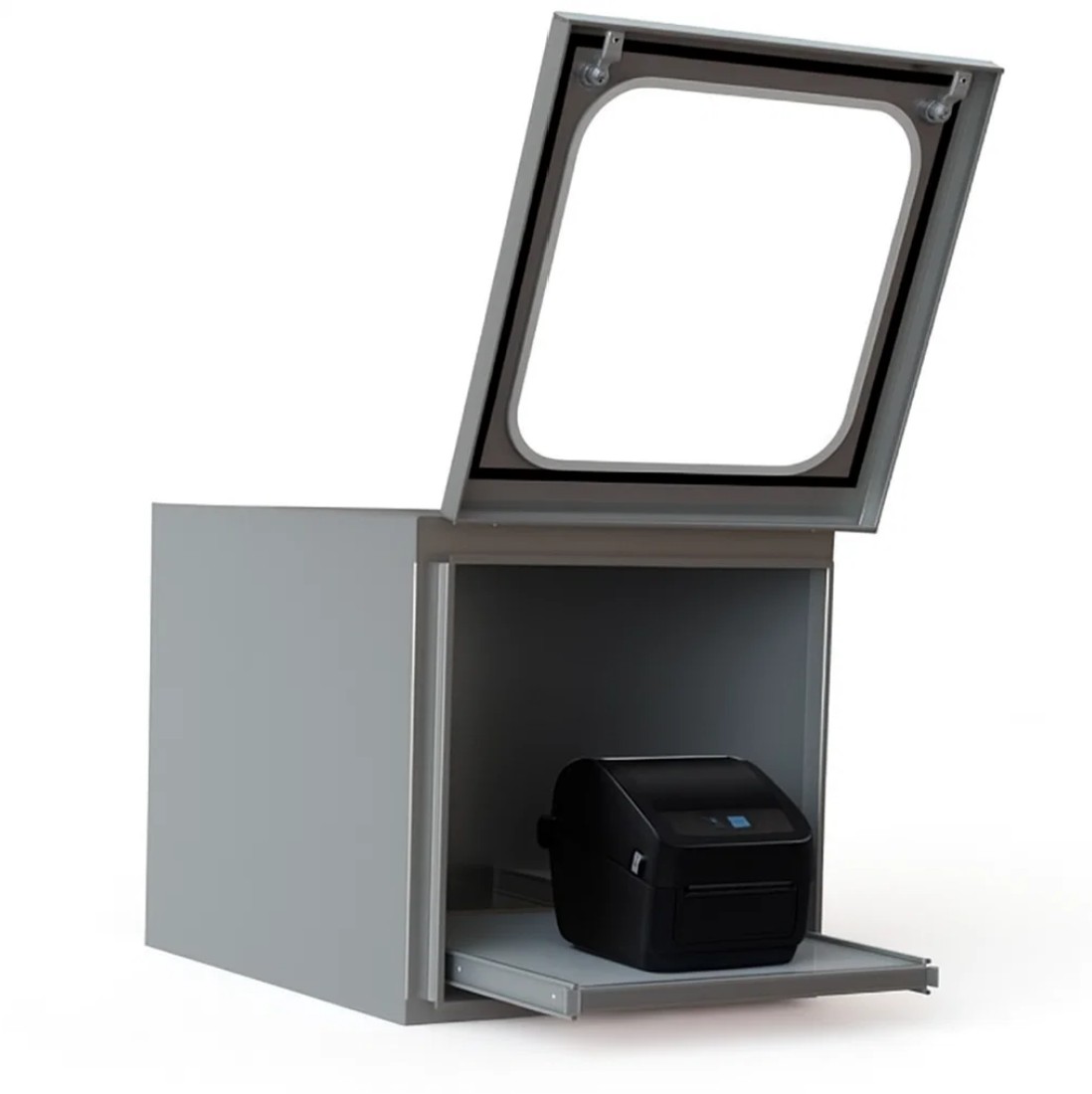 Armoire de protection étanche agro alimentaire IP65 imprimante