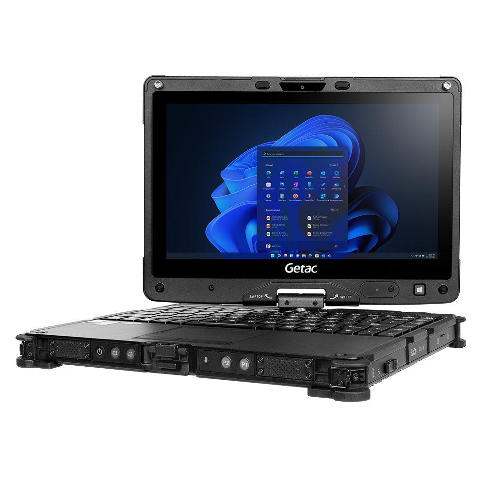 Getac V110 PC portable convertible tablette durci résistant