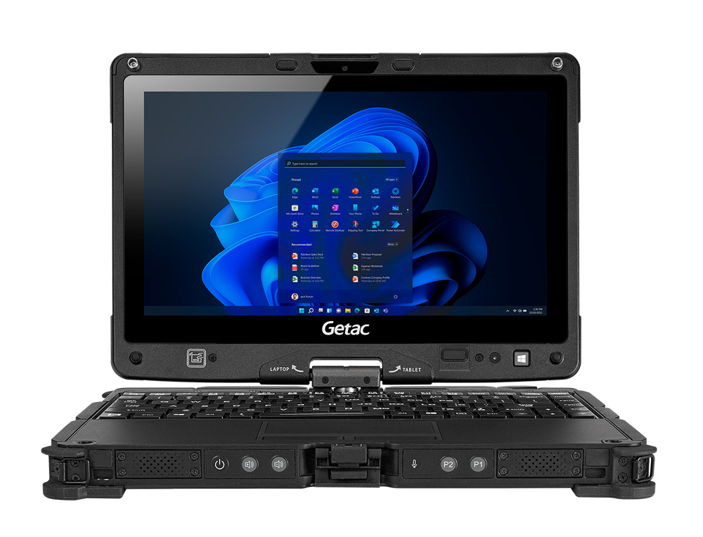 Getac V110 PC portable convertible tablette durci résistant