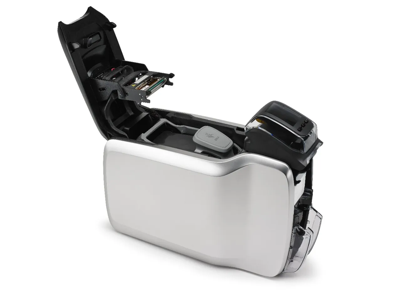 Imprimante de cartes Zebra ZC300 en environnement professionnel