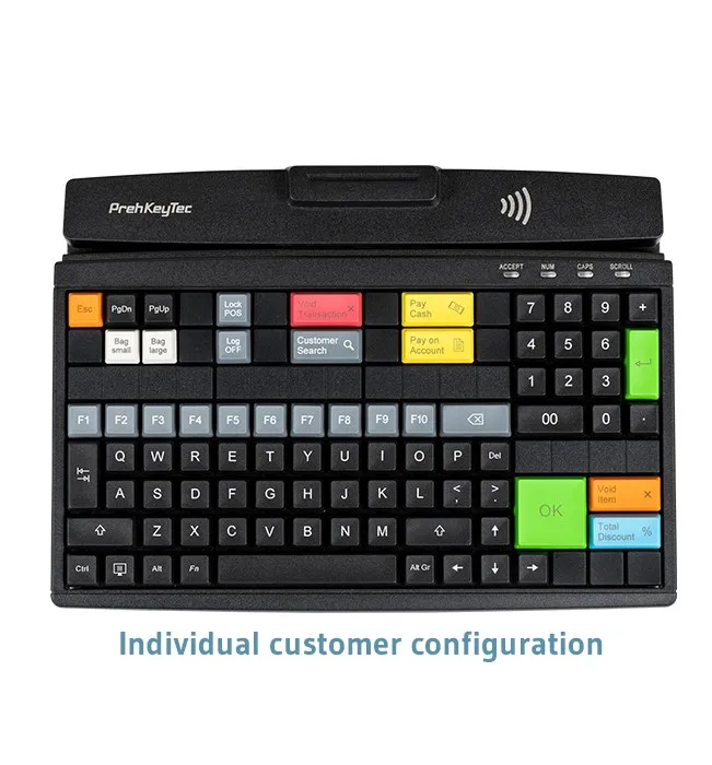 clavier de caisse MCI 128 avec 128 positions programmables