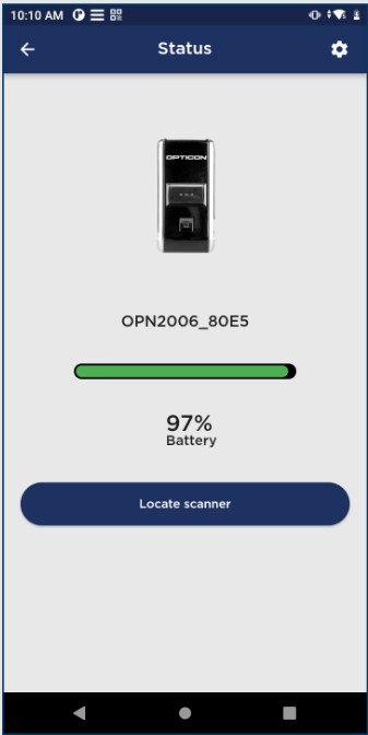 Gestion appareils bluetooth Opticon via OptiConnect apple ios windows android