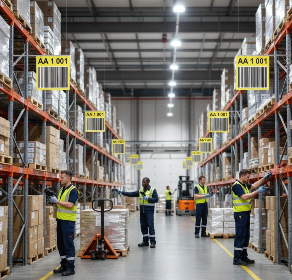 pancarte emplacement plafond