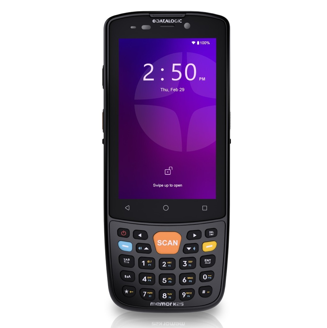 Datalogic Memor K25 terminal Android 13 industriel 4G à clavier et scanner