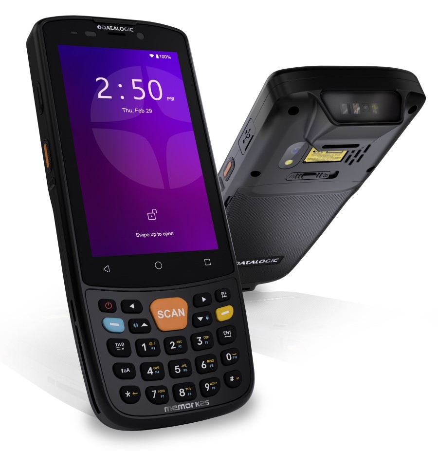 Datalogic Memor K25 terminal Android 13 industriel 4G à clavier et scanner