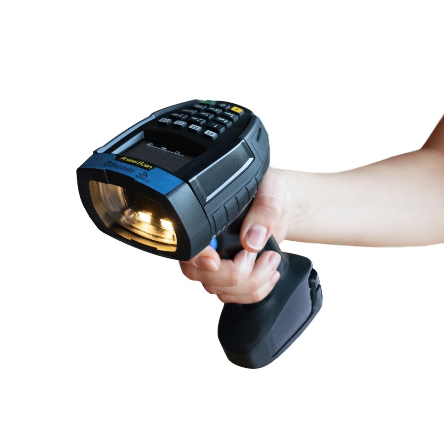 PBT9600‑RFID codes barres charge inductive sans contact sur base