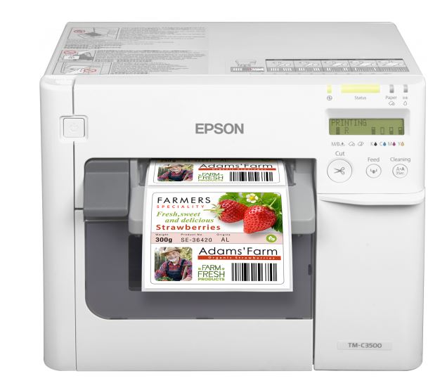 imprimante étiquette couleur epson c3500