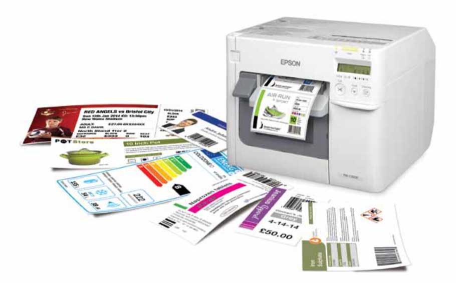 imprimante étiquette couleur epson TM-c3500