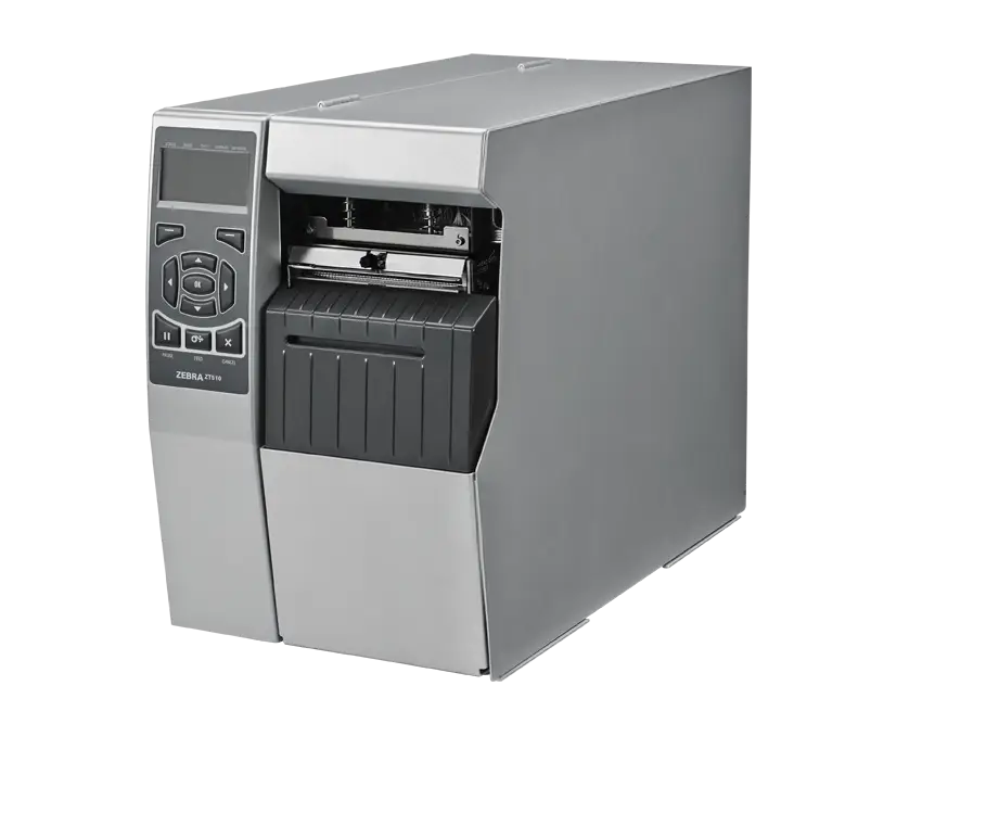 Massicot Zebra ZT510 étiquettes cartonnées