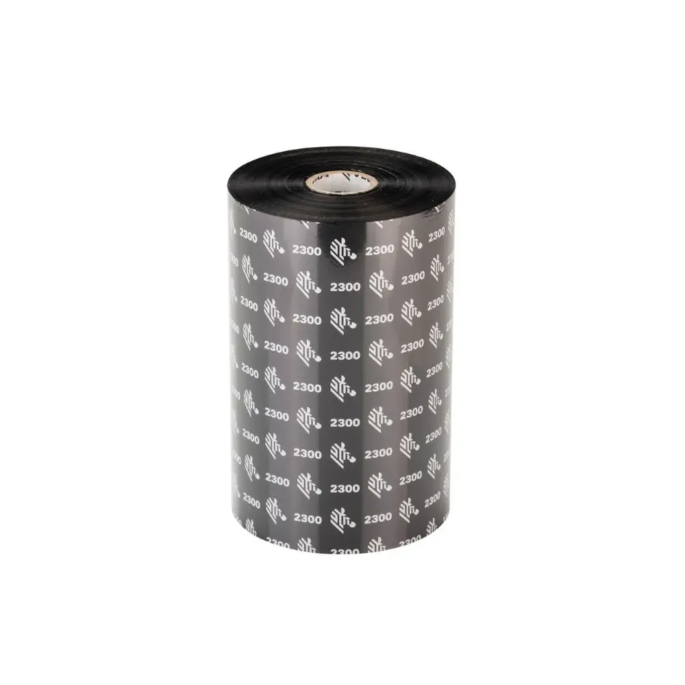 Film thermique Zebra 2300 Wax noir pour ZD220t ZD230t ZD420t ZD421t ZD620t ZD621t