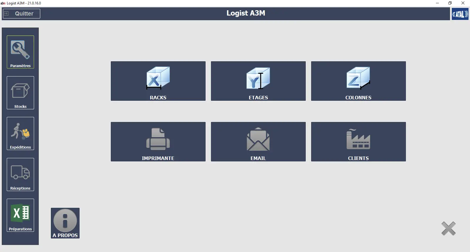 Aper&ccedil;u 4 LOGIST A3M WMS