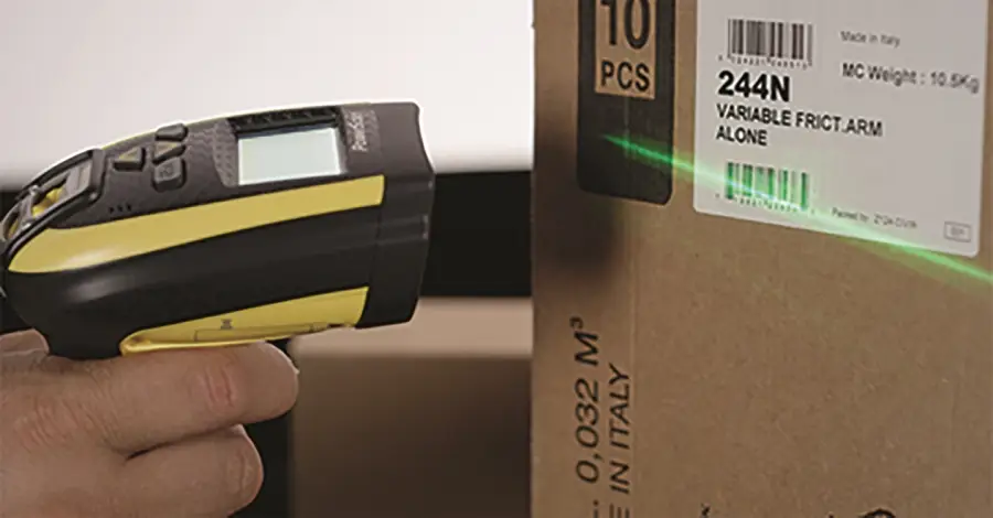 scanner code barre durci Powerscan PM9100 clavier écran