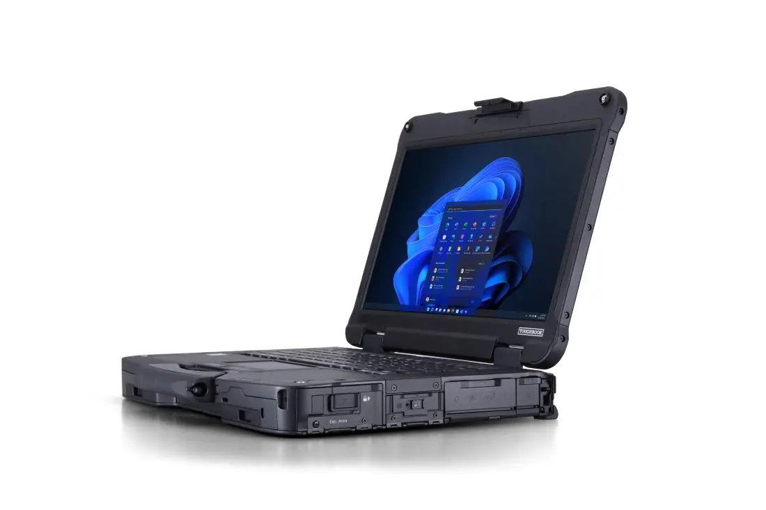 Toughbook 40 Panasonic connecté en 5G et Wi-Fi 7.