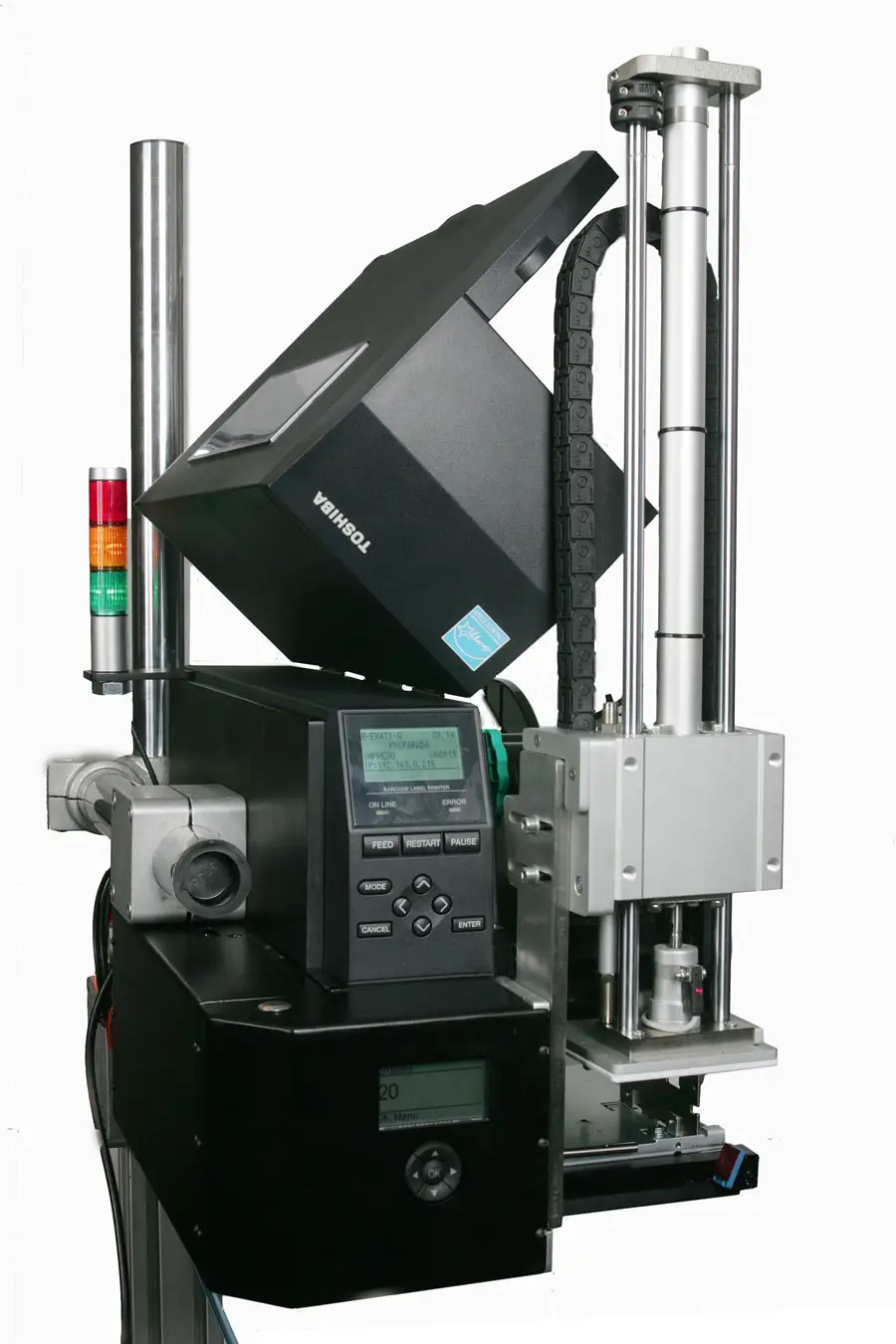 applicateur dépose d étiquettes automate Aplex4 Toshiba tec
