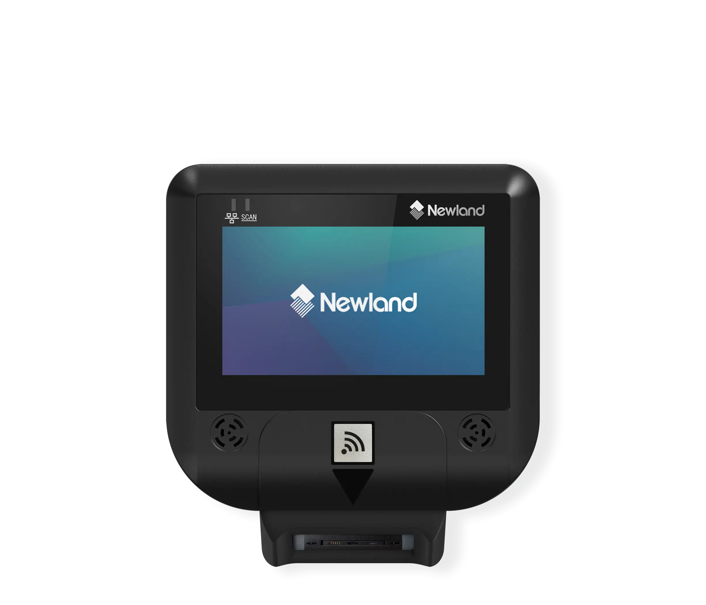 kiosque avec scanner codes barres Newland Nquire 350 351