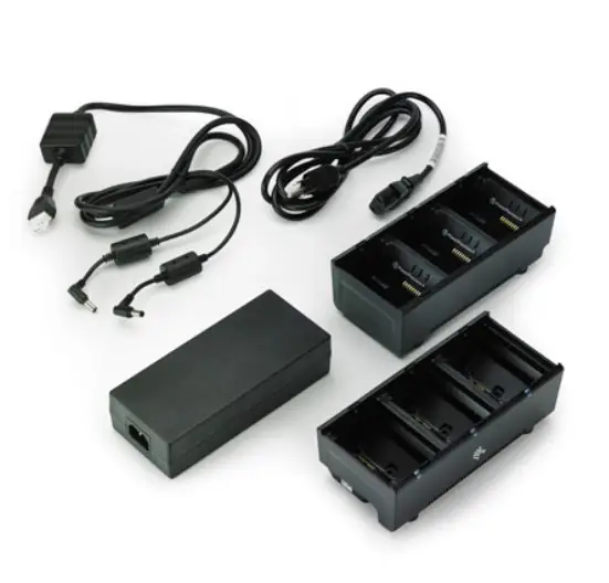 socle charge 6 batteries cradle impirmante portable zebra zq500 zq600 Qln 
