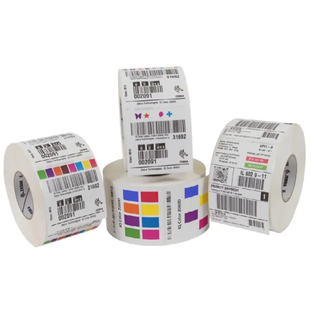 étiquette thermique direct couleur IQ color Zebra