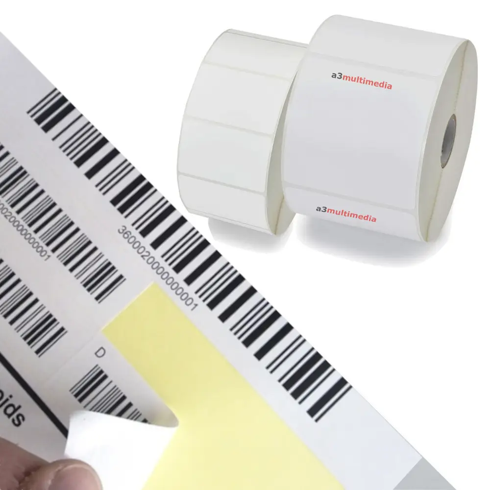 etiquette rouleau papier double enduction promotion jeux médicaments alimentaire